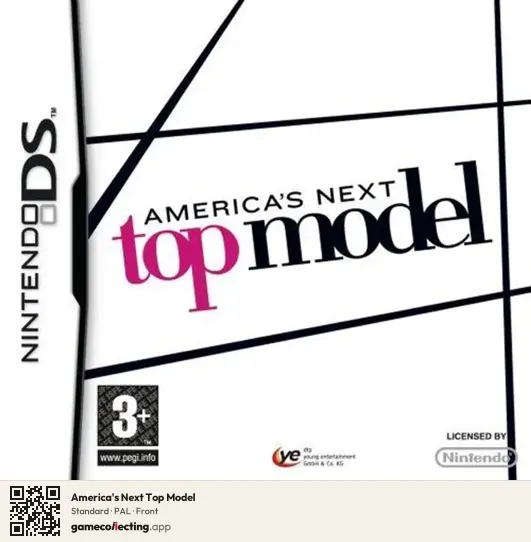 America's Next Top Model Nintendo DS, PAL box front