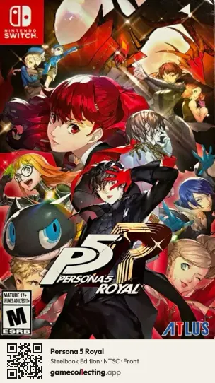 Persona 5 Royal Nintendo Switch, NTSC box front
