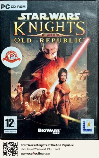 Star Wars: Knights of the Old Republic Computer, PAL box front