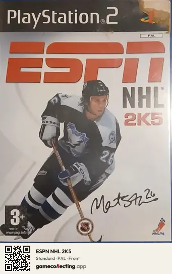 ESPN NHL 2K5 PlayStation 2, PAL box front