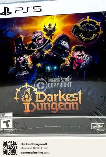 Darkest Dungeon II PlayStation 5, NTSC box front