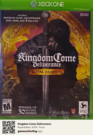 Kingdom Come: Deliverance Xbox One, NTSC box front