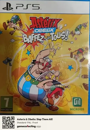Asterix & Obelix: Slap Them All! PlayStation 5, PAL box front
