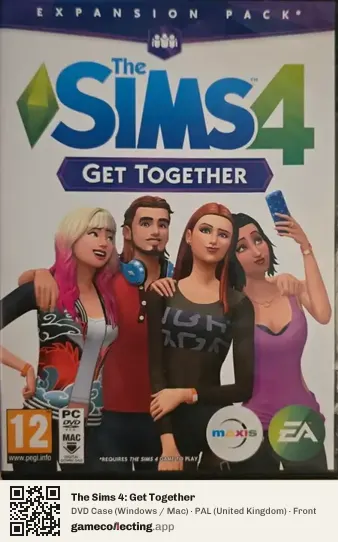 The Sims 4: Get Together Computer, United Kingdom box front