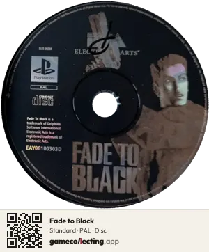 Fade to Black PlayStation, PAL disc