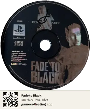 Fade to Black PlayStation, PAL disc