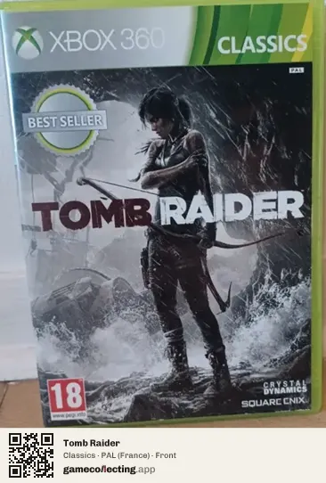 Tomb Raider Xbox 360, France box front