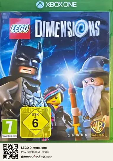 LEGO Dimensions Xbox One, Germany box front