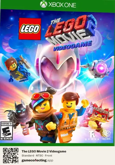 The LEGO Movie 2 Videogame Xbox One, NTSC box front
