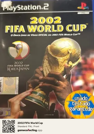 2002 FIFA World Cup PlayStation 2, PAL box front