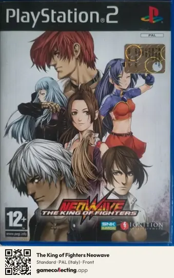 The King of Fighters Neowave PlayStation 2, Italy box front