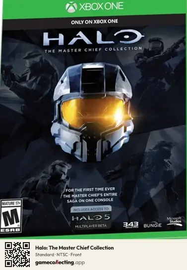 Halo: The Master Chief Collection Xbox One, NTSC box front