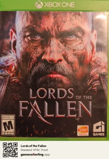 Lords of the Fallen Xbox One, NTSC box front