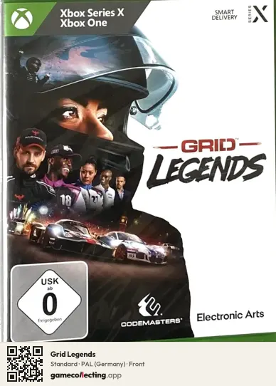 Grid Legends Xbox Series X, Germany box front