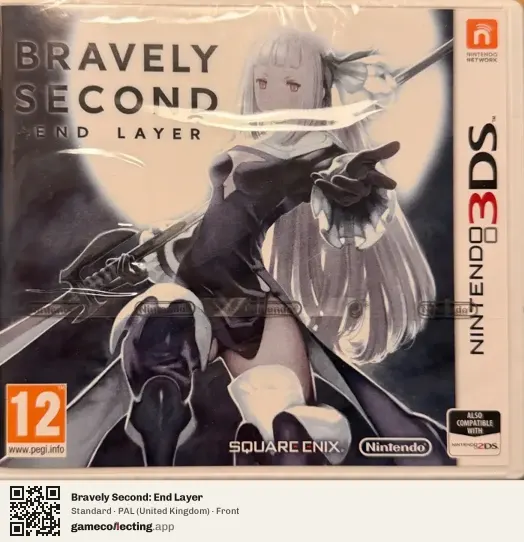 Bravely Second: End Layer Nintendo 3DS, United Kingdom box front
