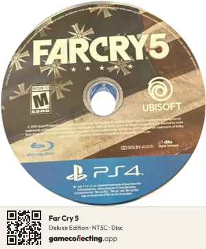 Far Cry 5 PlayStation 4, NTSC disc