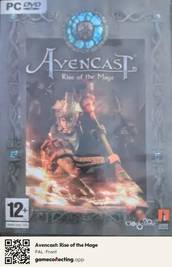 Avencast: Rise of the Mage Computer, PAL box front