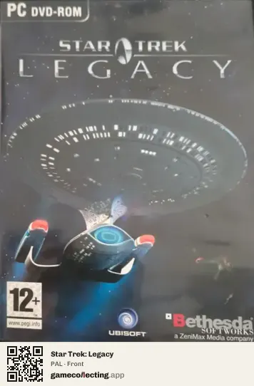 Star Trek: Legacy Computer, PAL box front