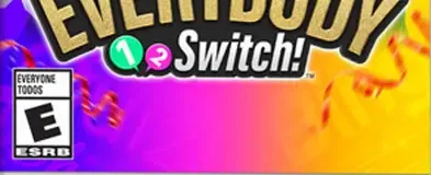 Everybody 1-2-Switch!, the ESRB box on its front