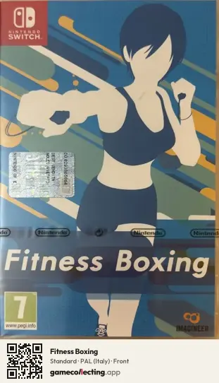 Fitness Boxing Nintendo Switch, Italy box front