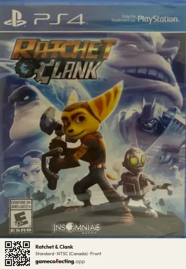 Ratchet & Clank PlayStation 4, Canada box front