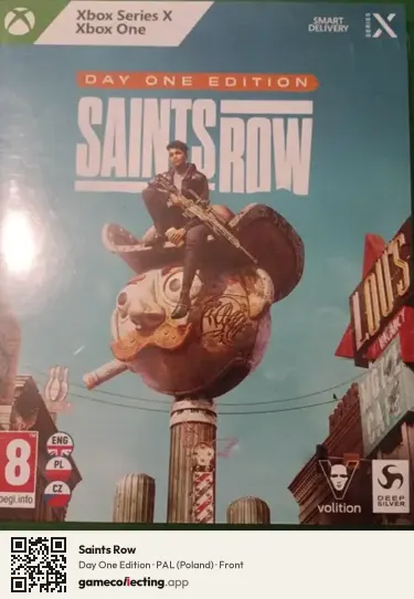 Saints Row Xbox Series X, Poland box front