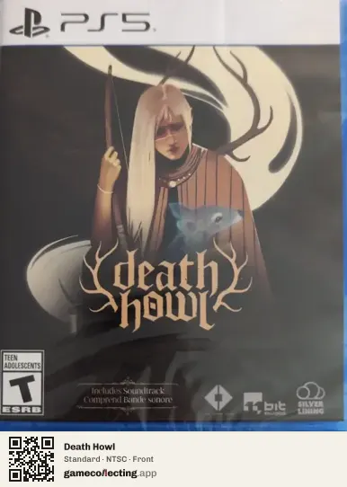 Death Howl PlayStation 5, NTSC box front