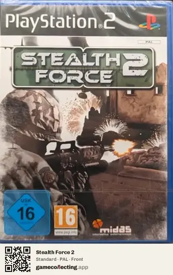 Stealth Force 2 PlayStation 2, PAL box front