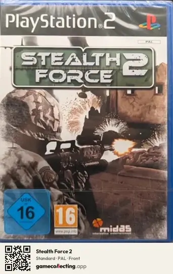 Stealth Force 2 PlayStation 2, PAL box front