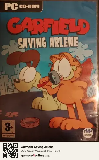 Garfield: Saving Arlene Computer, PAL box front