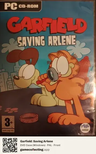 Garfield: Saving Arlene Computer, PAL box front