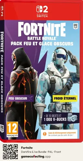 Fortnite Nintendo Switch 2, PAL box front