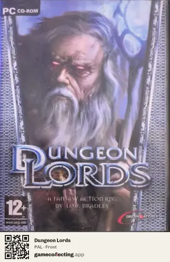 Dungeon Lords Computer, PAL box front