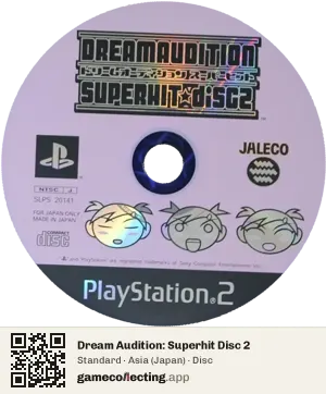 Dream Audition: Superhit Disc 2 PlayStation 2, Asia disc