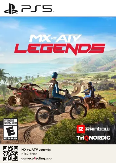 MX vs. ATV Legends PlayStation 5, NTSC box front