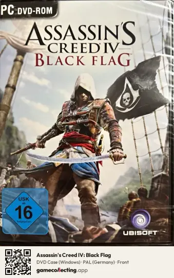 Assassin's Creed IV: Black Flag Computer, Germany box front
