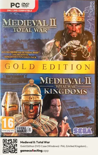 Medieval II: Total War Computer, United Kingdom box front