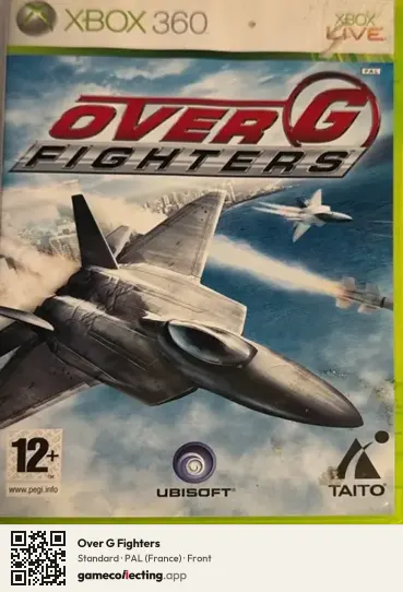 Over G Fighters Xbox 360, France box front