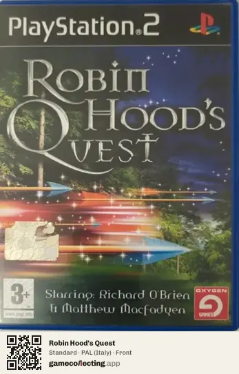 Robin Hood's Quest PlayStation 2, Italy box front