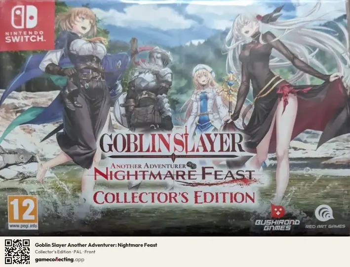 Goblin Slayer Another Adventurer: Nightmare Feast Nintendo Switch, PAL box front