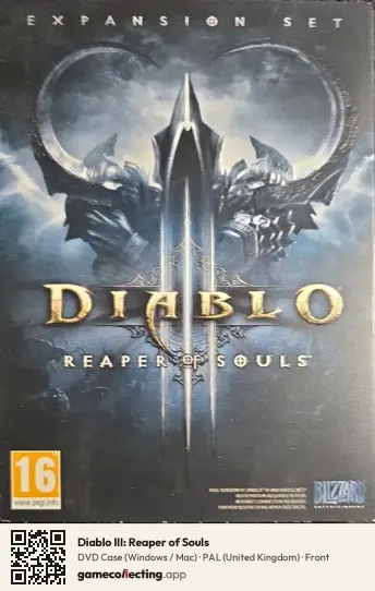 Diablo III: Reaper of Souls Computer, United Kingdom box front