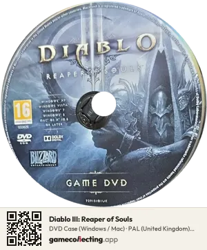 Diablo III: Reaper of Souls Computer, PAL disc