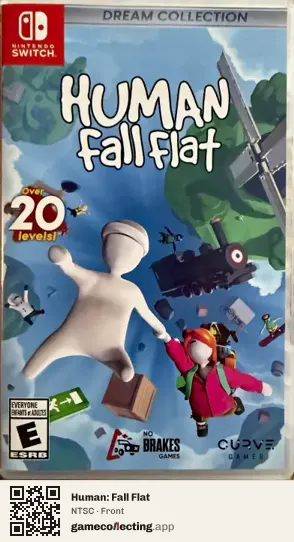 Human: Fall Flat Nintendo Switch, NTSC box front