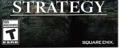Triangle Strategy, the ESRB box on its front
