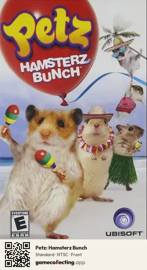 Petz: Hamsterz Bunch PlayStation Portable, NTSC box front