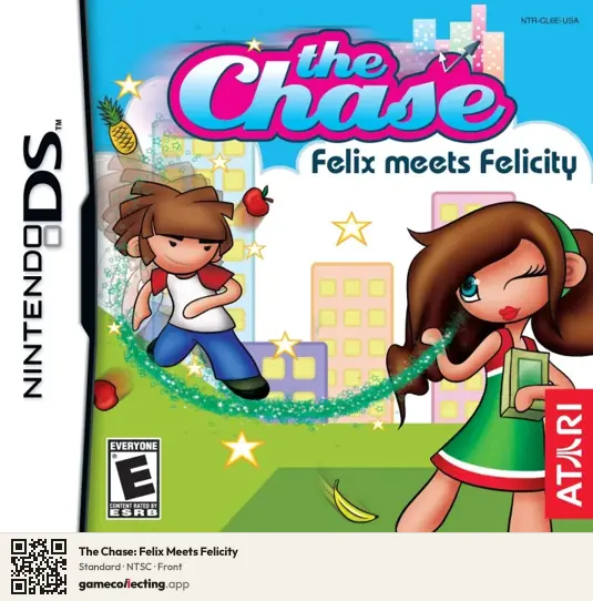 The Chase: Felix Meets Felicity Nintendo DS, NTSC box front
