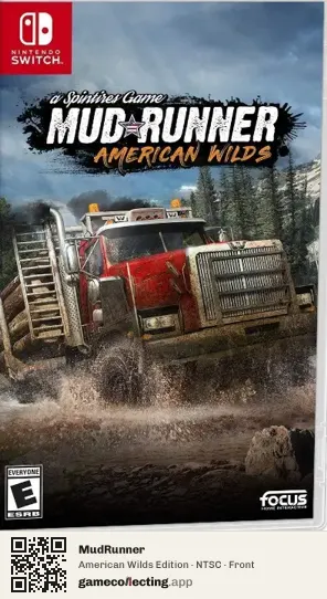 MudRunner Nintendo Switch, NTSC box front