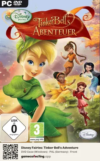 Disney Fairies: Tinker Bell's Adventure Computer, Germany box front
