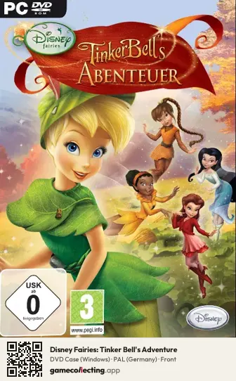 Disney Fairies: Tinker Bell's Adventure Computer, Germany box front