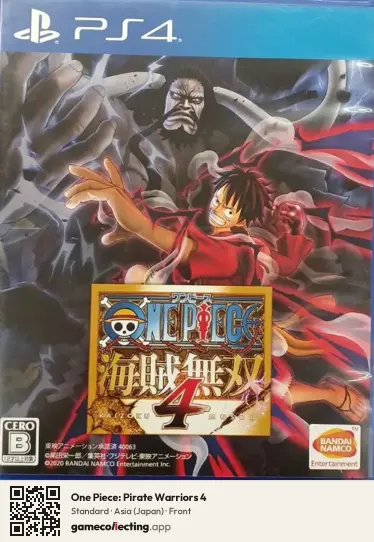 One Piece: Pirate Warriors 4 PlayStation 4, Japan box front